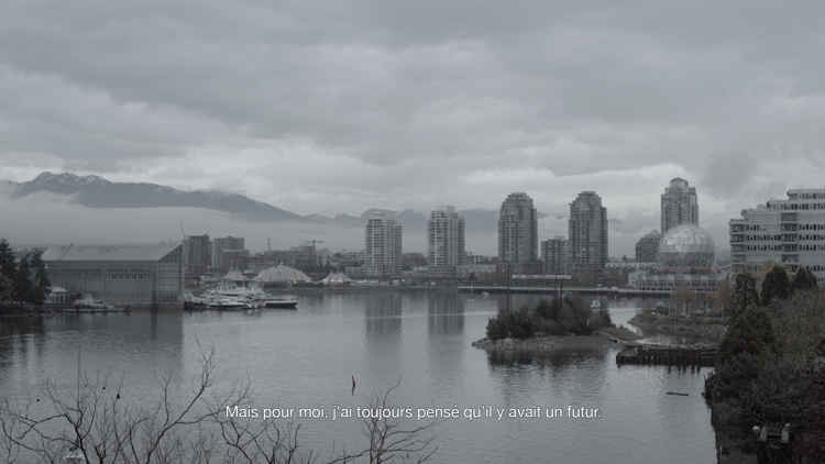 Vincent Chevalier, still from À Vancouver, 2016, Digital video. Image courtesy the artist.