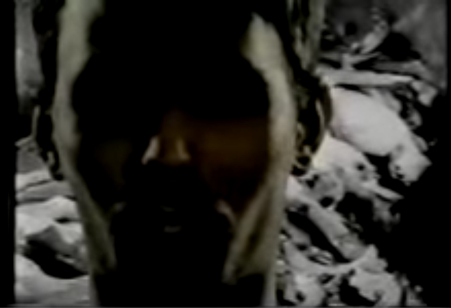 James Wentzy, By Any Means Necessary, 1994, Video still. Image courtesy of the artist. 