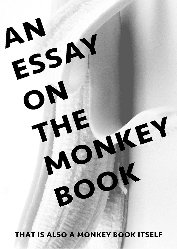 AN ESSAY ON THE MONKEY BOOK that is also a monkey book itself