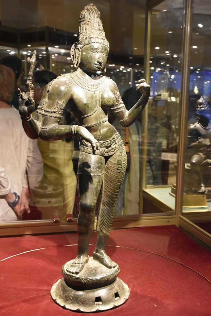 Shiva Ardhanarishvara, Chola period, 11th century. Government Museum, Chennai.