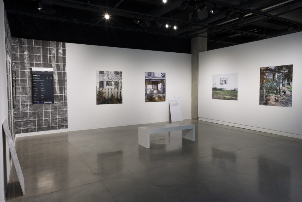 Installation View: Bounded, 2019, Katherine E. Nash Gallery, Minneapolis, various wheatpasted inkjet prints. Prints 50” x 40”.