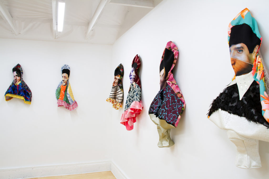 All Shook Up, installation view (side view), 2020.